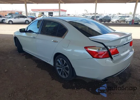 2015 Honda Accord Sport из США, поврежденный, VIN 1HGCR2F55FA248833